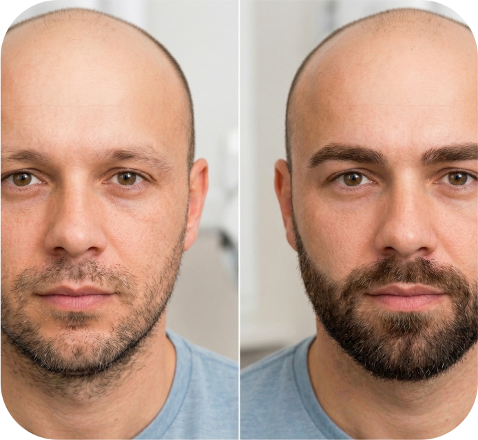 Beard Eyebrow Transplant
